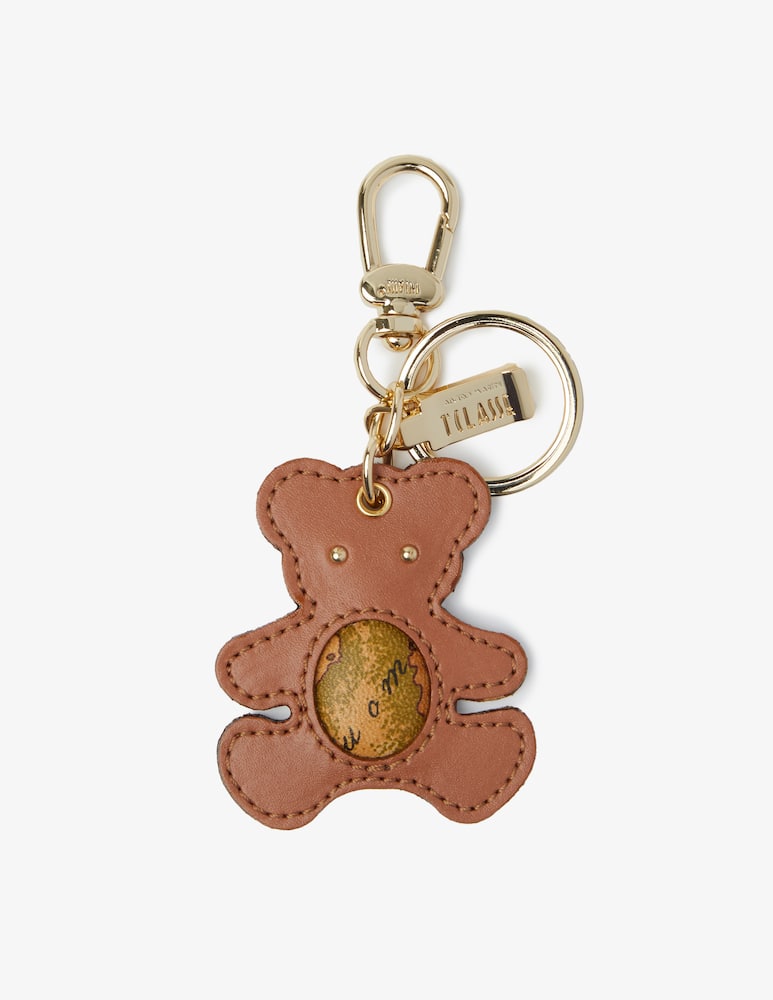 Alviero Martini Prima Classe Noos bear charm key ring - picture 1 Alviero Martini Prima Classe Noos bear charm key ring - picture 1