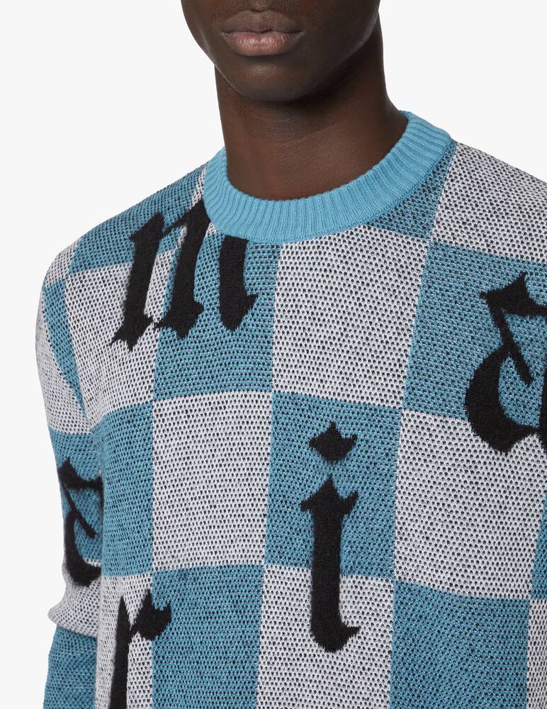 rinascente Amiri Maglione a quadri