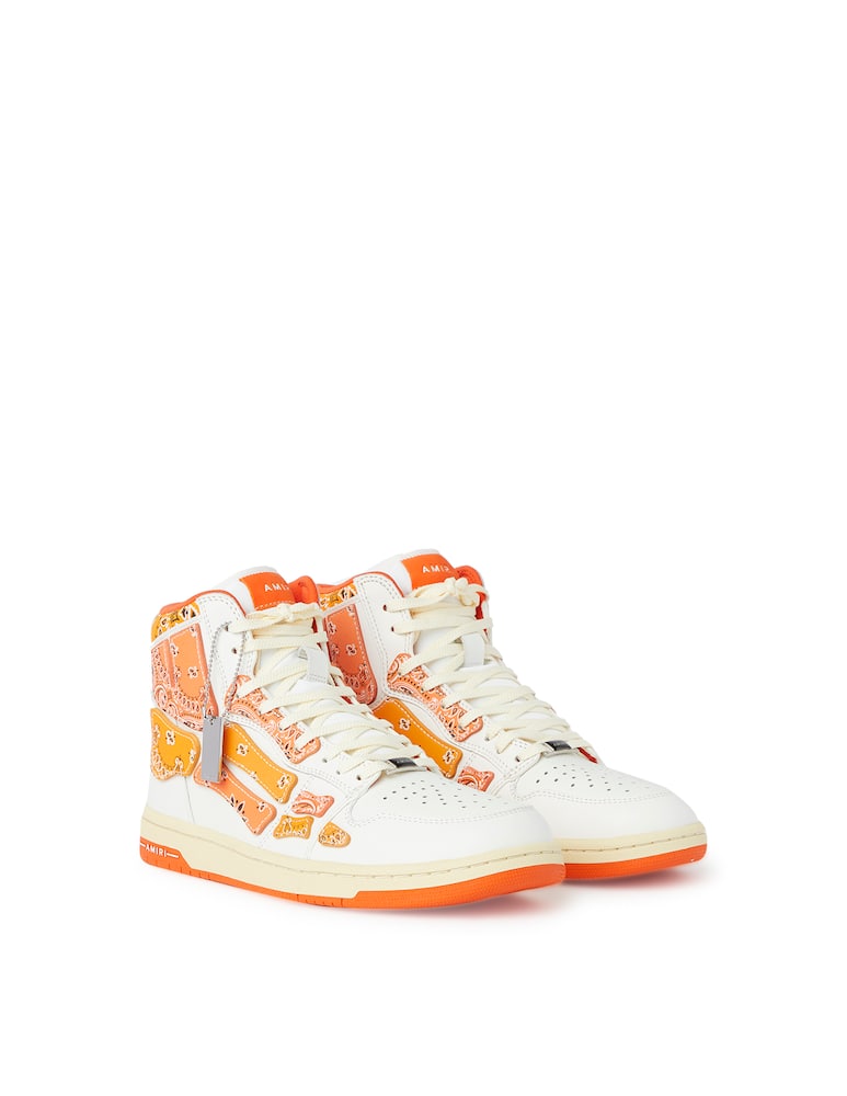 rinascente Amiri Sneakers skel top hi bandana - orange