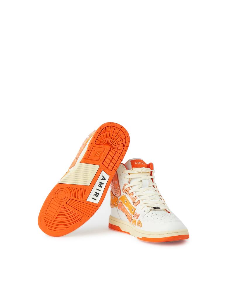 rinascente Amiri Sneakers skel top hi bandana - orange