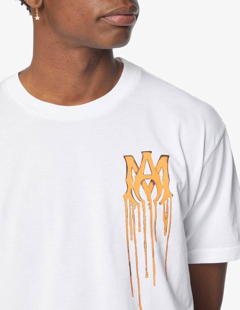 rinascente Amiri Maglietta con disegno spray - multicolor