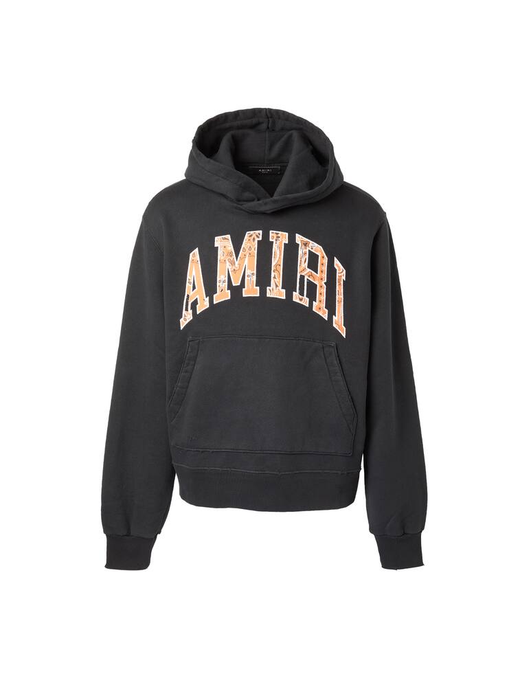 rinascente Amiri Logo bandana hoodie - multi
