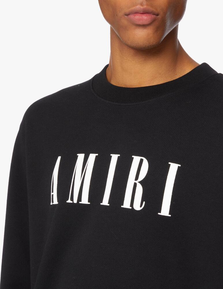 rinascente Amiri Maglia girocollo con logo amiri - nero