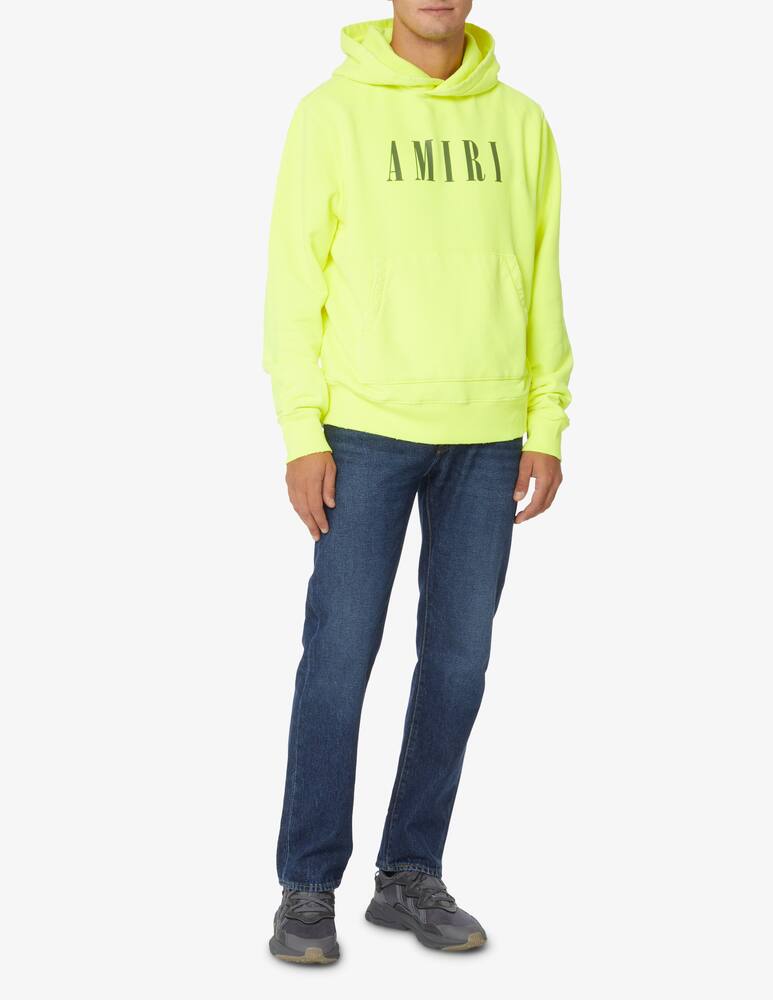 rinascente Amiri Felpa con cappuccio con logo - Giallo