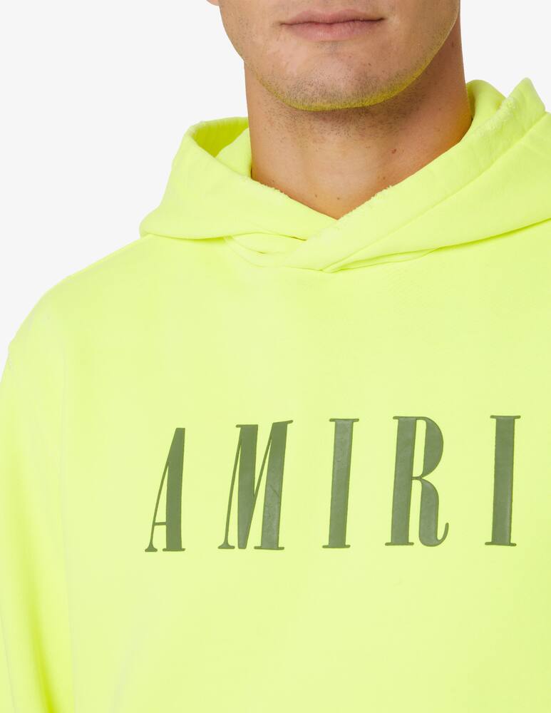 rinascente Amiri Felpa con cappuccio con logo - Giallo