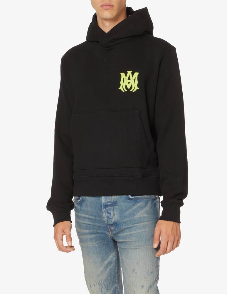 rinascente Amiri Felpa con cappuccio con logo - Nero