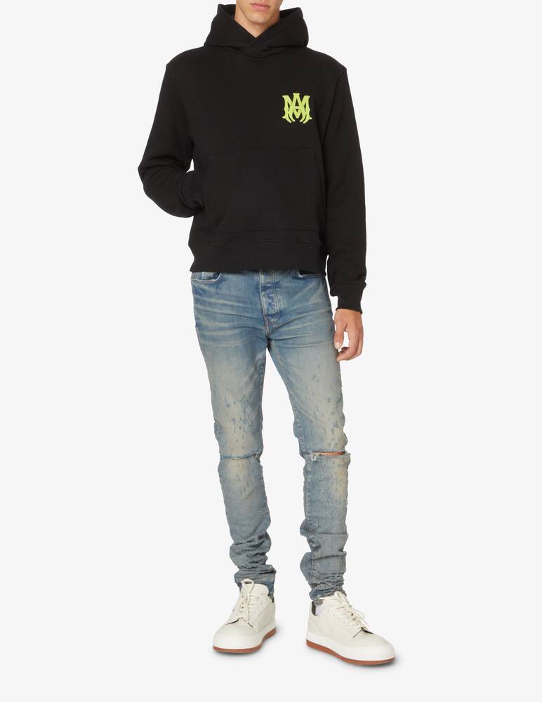 rinascente Amiri Felpa con cappuccio con logo - Nero