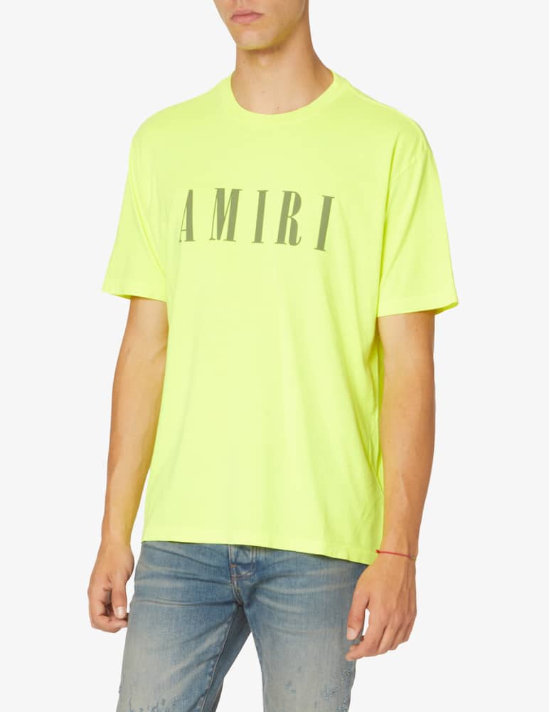 rinascente Amiri Maglietta con logo - Giallo