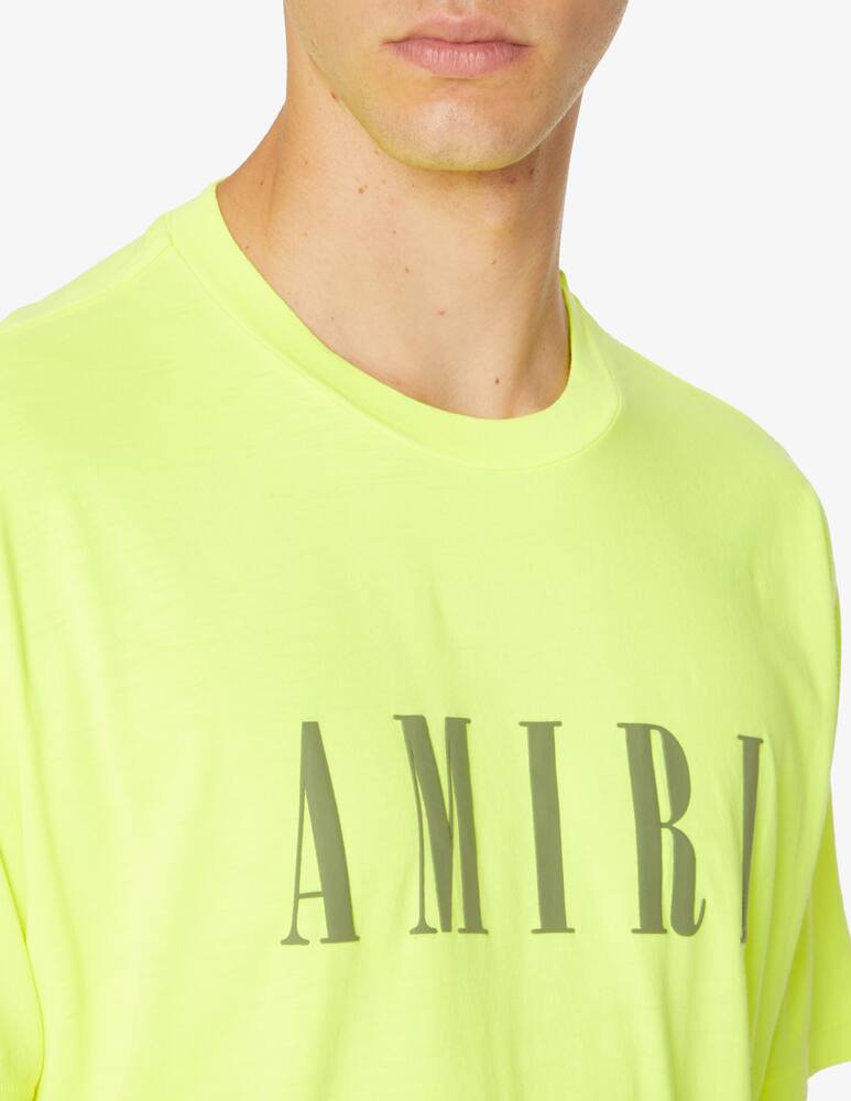 rinascente Amiri Maglietta con logo - Giallo