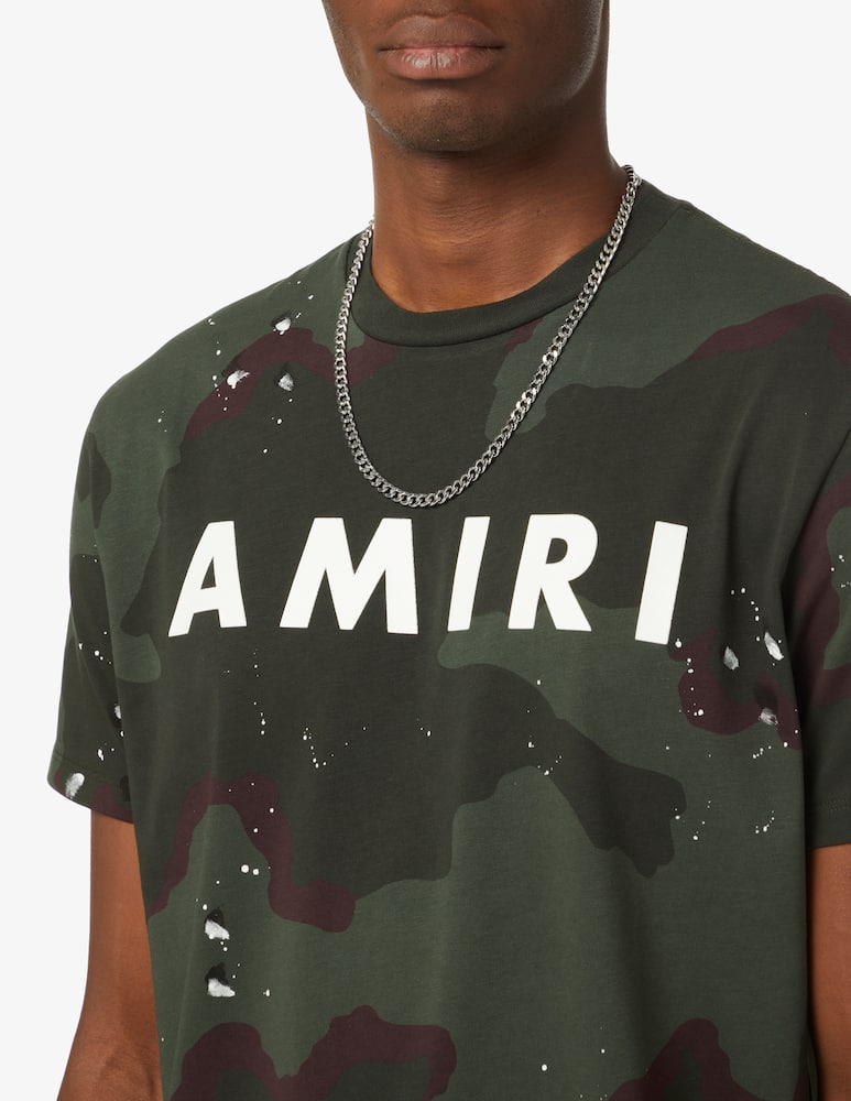 Amiri Maglietta army con logo - Verde - immagine 4 Amiri Maglietta army con logo - Verde - immagine 4