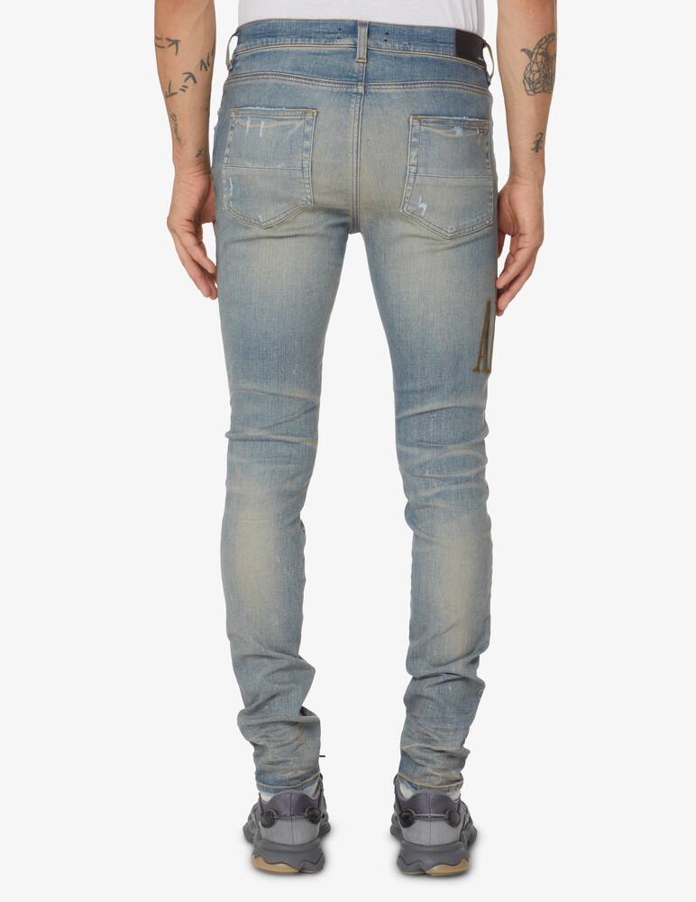 rinascente Amiri Jeans core applique - Blu