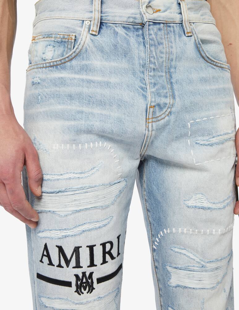 rinascente Amiri Jeans gamba dritta con logo