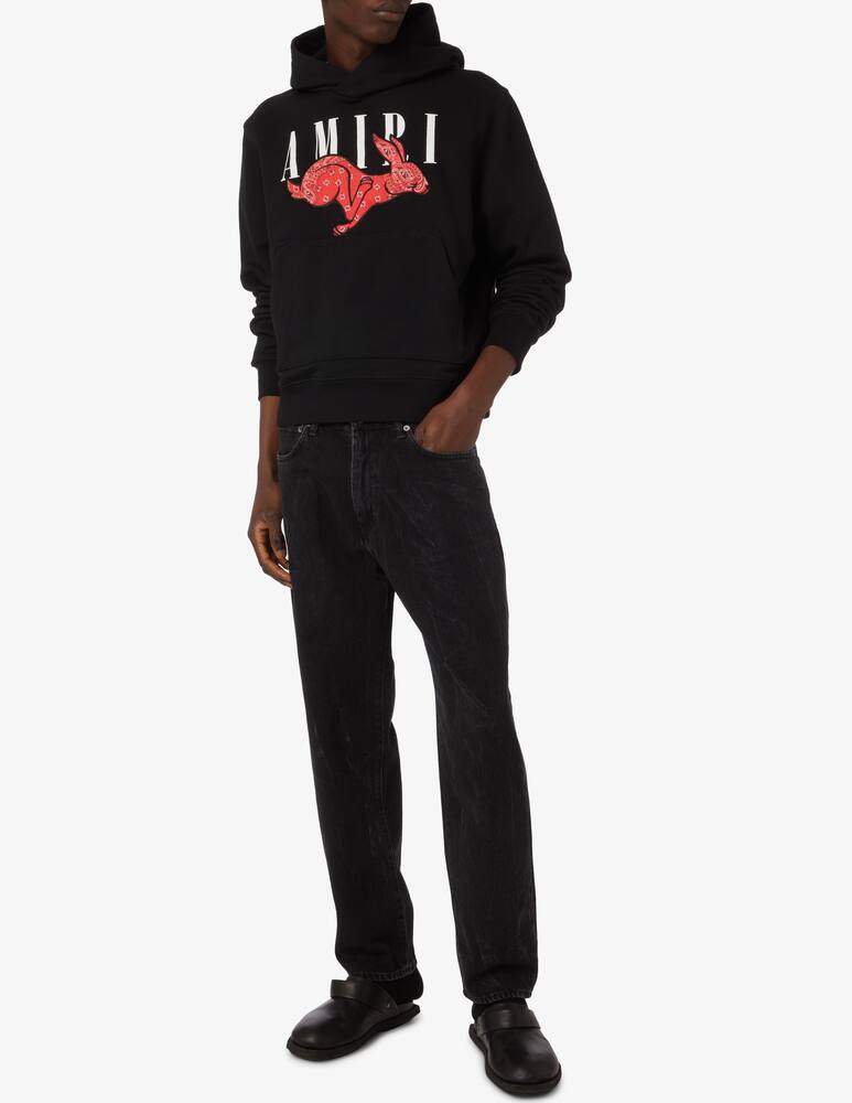 rinascente Amiri Rabbit logo hoodie 
