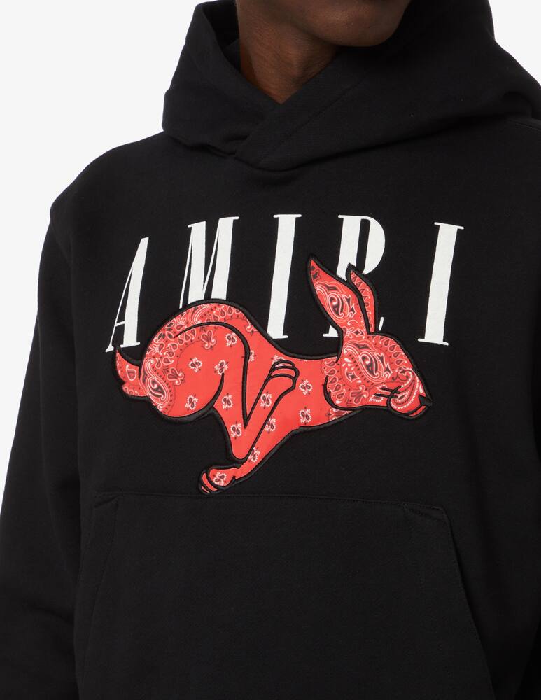 rinascente Amiri Rabbit logo hoodie 