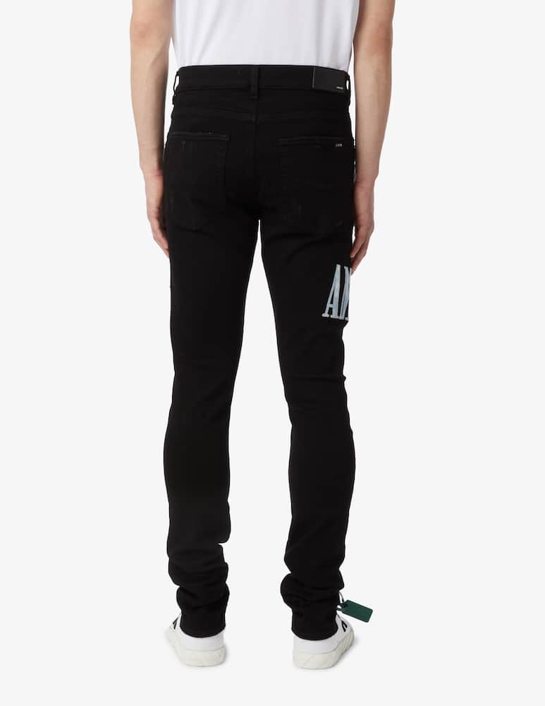 rinascente Amiri Tie dye core logo jeans