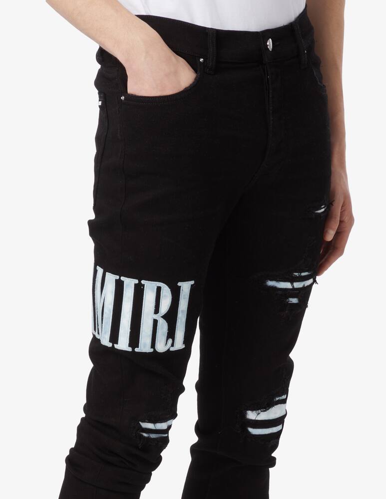 rinascente Amiri Tie dye core logo jeans