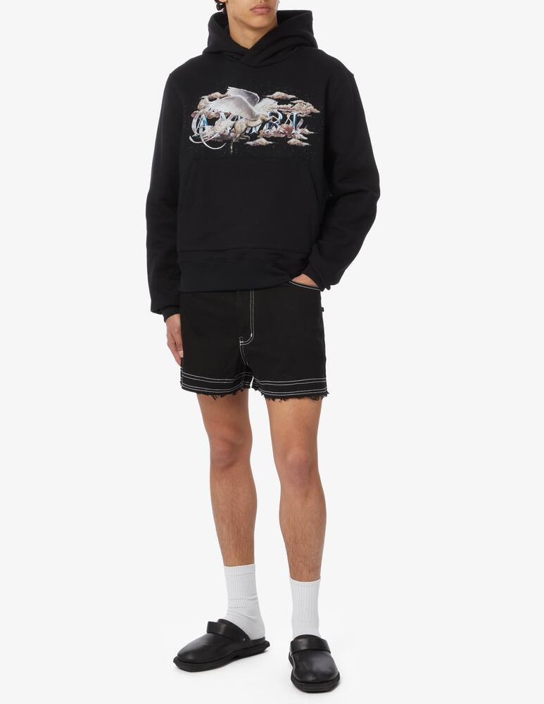 rinascente Amiri Pegasus script hoodie