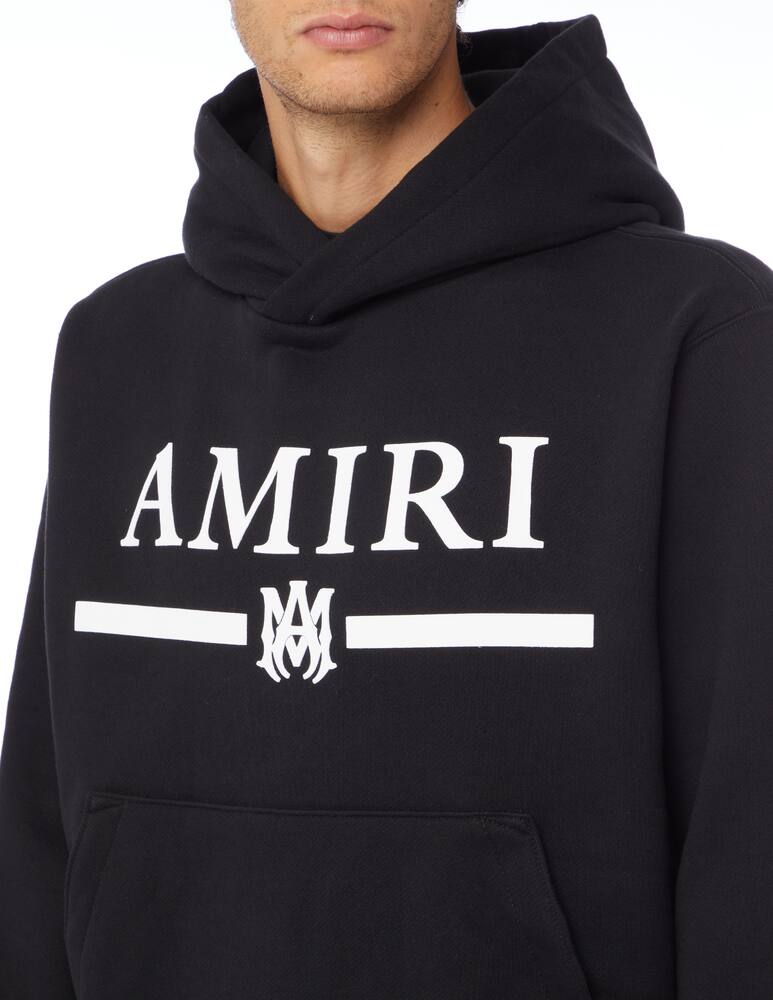 rinascente Amiri Bar logo hoodie