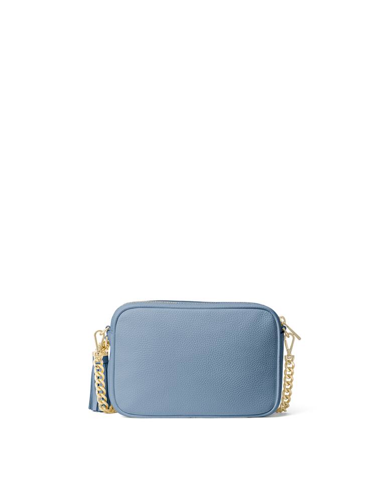 rinascente Michael Michael Kors Borsa a tracolla Ginny in pelle - azzurro