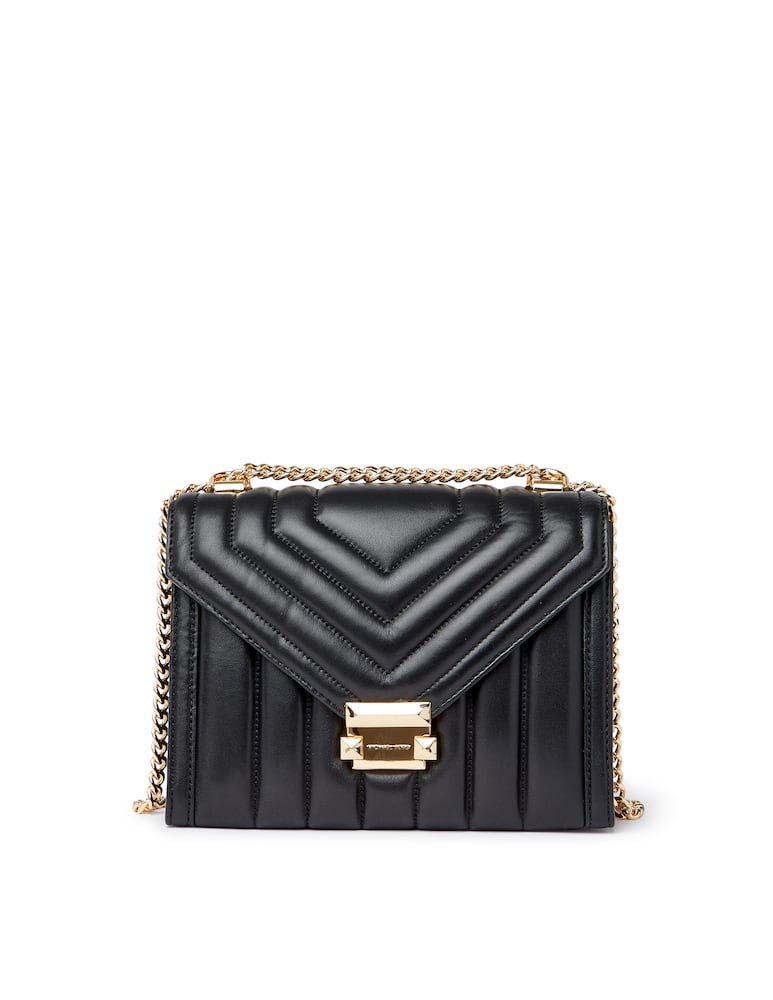 rinascente Michael Michael Kors Whitney lg borsa a spalla in pelle 