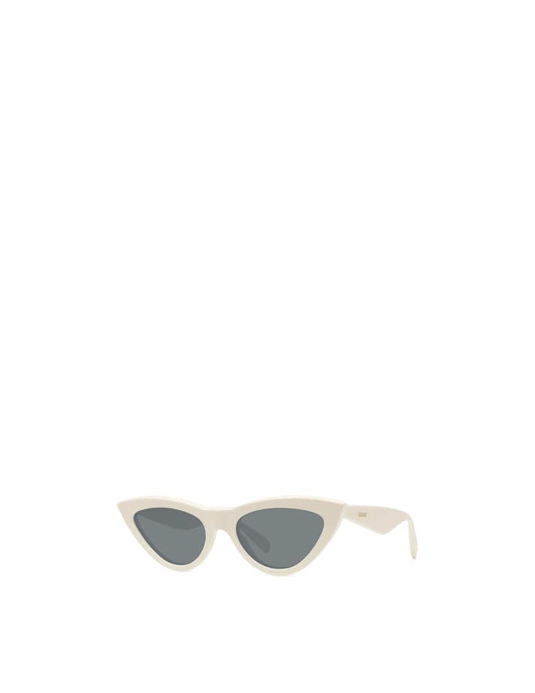 CELINE Cat-eye Shiny Ivory Acetate Sunglasses CL40019I - picture 1 CELINE Cat-eye Shiny Ivory Acetate Sunglasses CL40019I - picture 1