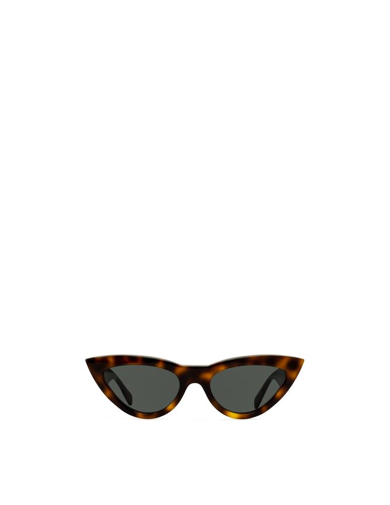 rinascente CELINE Cat-eye Shiny Blonde Havana Acetate Sunglasses CL4019IN