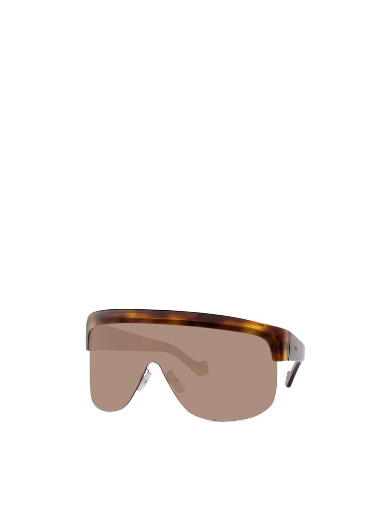 rinascente LOEWE Futuristic Curved Mask With Acetate Top Bar LW40034U