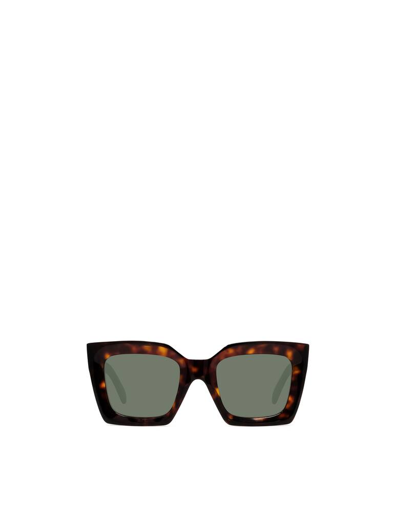 CELINE Shiny Dark Havana occhiale da sole rettangolare CL40130I - immagine 4 CELINE Shiny Dark Havana occhiale da sole rettangolare CL40130I - immagine 4