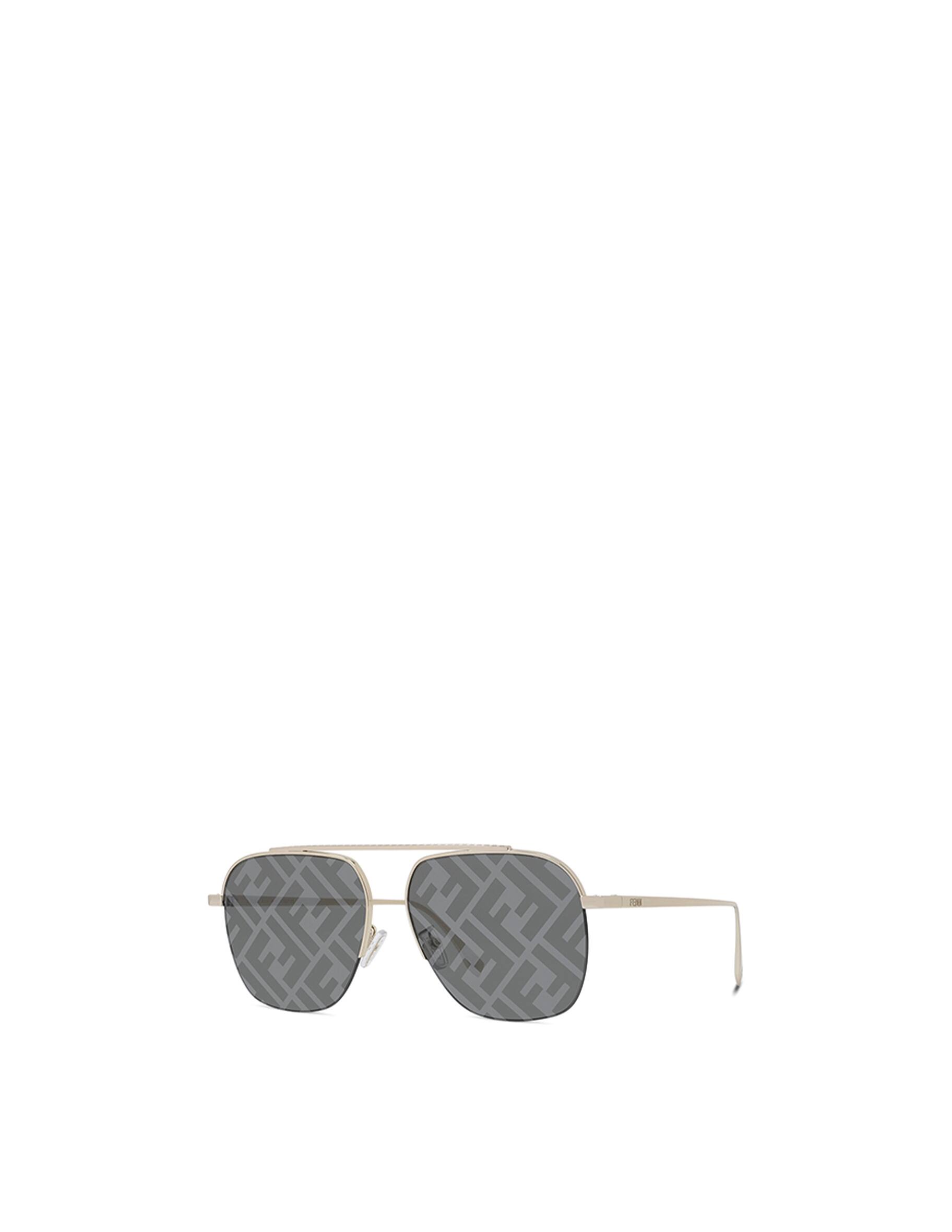 Fendi FE40005U aviator sunglasses NWT Fendi FENDI FE40005U Black Aviator Sunglasses Unisex w/ Case  main image 3