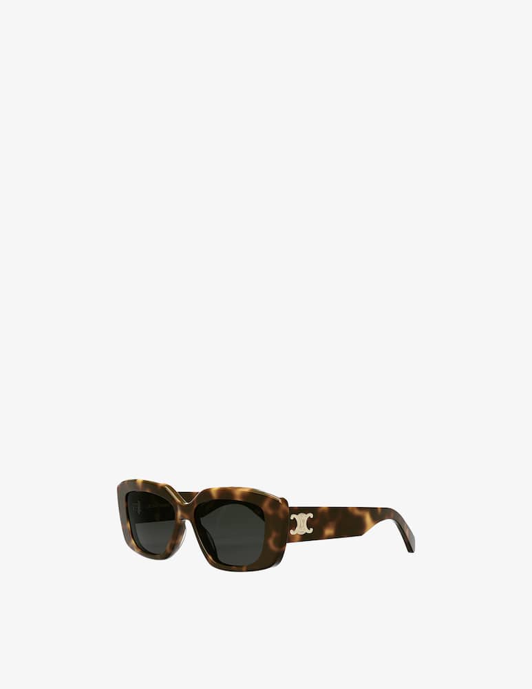 CELINE Triomphe Havana Geometric Sunglasses - picture 1 CELINE Triomphe Havana Geometric Sunglasses - picture 1