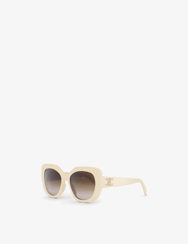 CELINE Triomphe White Butterfly Occhiali da sole - immagine 1 CELINE Triomphe White Butterfly Occhiali da sole - immagine 1