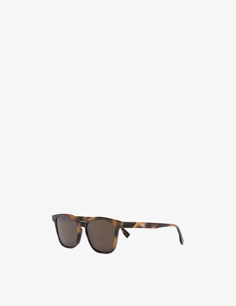 rinascente Fendi Diagonal squared sunglasses