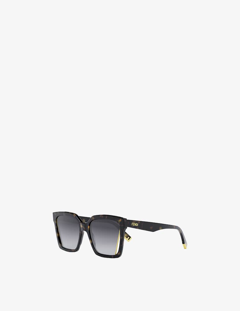 rinascente Fendi FE40085I squared sunglasses