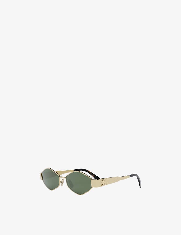 CELINE Triomphe CL Gold Geometric Occhiali da sole - immagine 1 CELINE Triomphe CL Gold Geometric Occhiali da sole - immagine 1