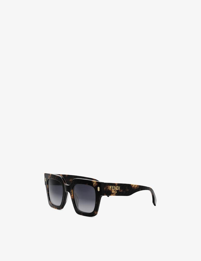 Fendi Fendi Roma Havana Square Sunglasses - picture 1 Fendi Fendi Roma Havana Square Sunglasses - picture 1