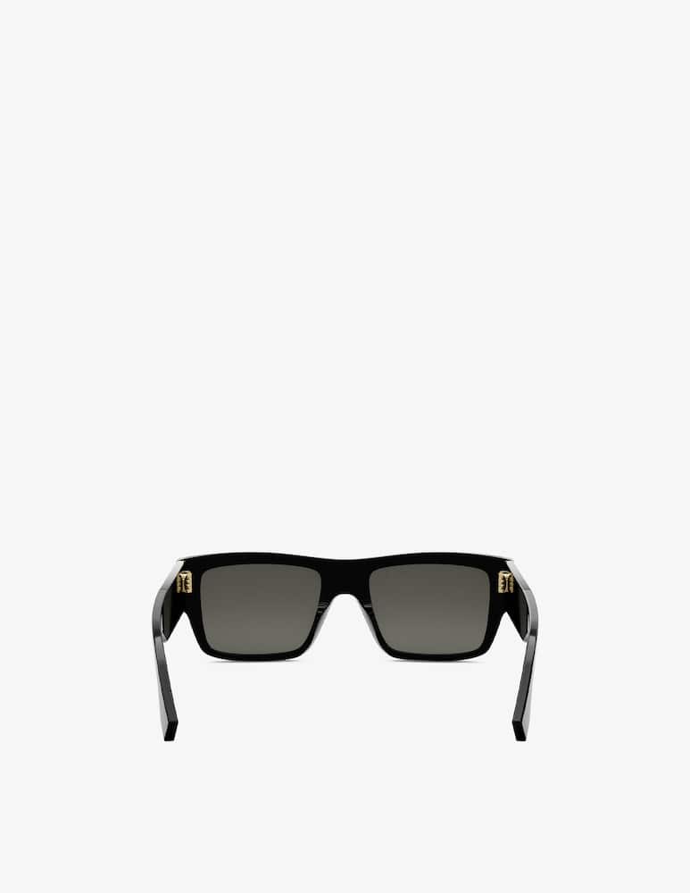 Fendi Signature Black Rectangular Occhiali da sole - immagine 5 Fendi Signature Black Rectangular Occhiali da sole - immagine 5