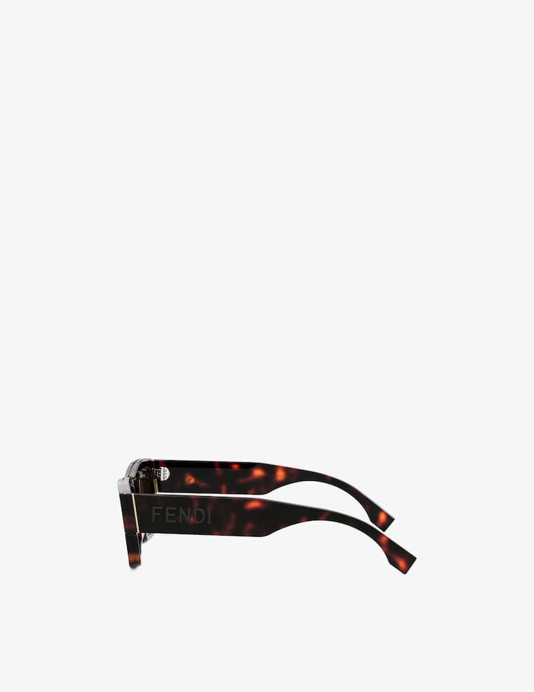 Fendi Occhiali da sole squadrati FE40118I - immagine 3 Fendi Occhiali da sole squadrati FE40118I - immagine 3