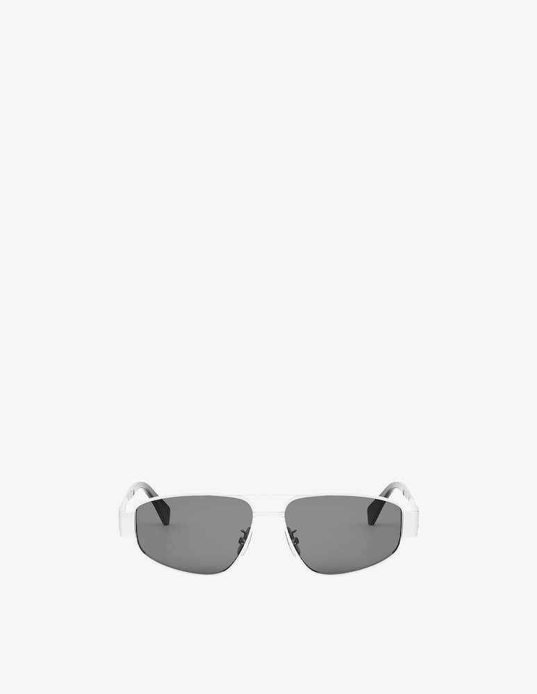 CELINE Metal Triomphe Silver Pilot Sunglasses - picture 1 CELINE Metal Triomphe Silver Pilot Sunglasses - picture 1