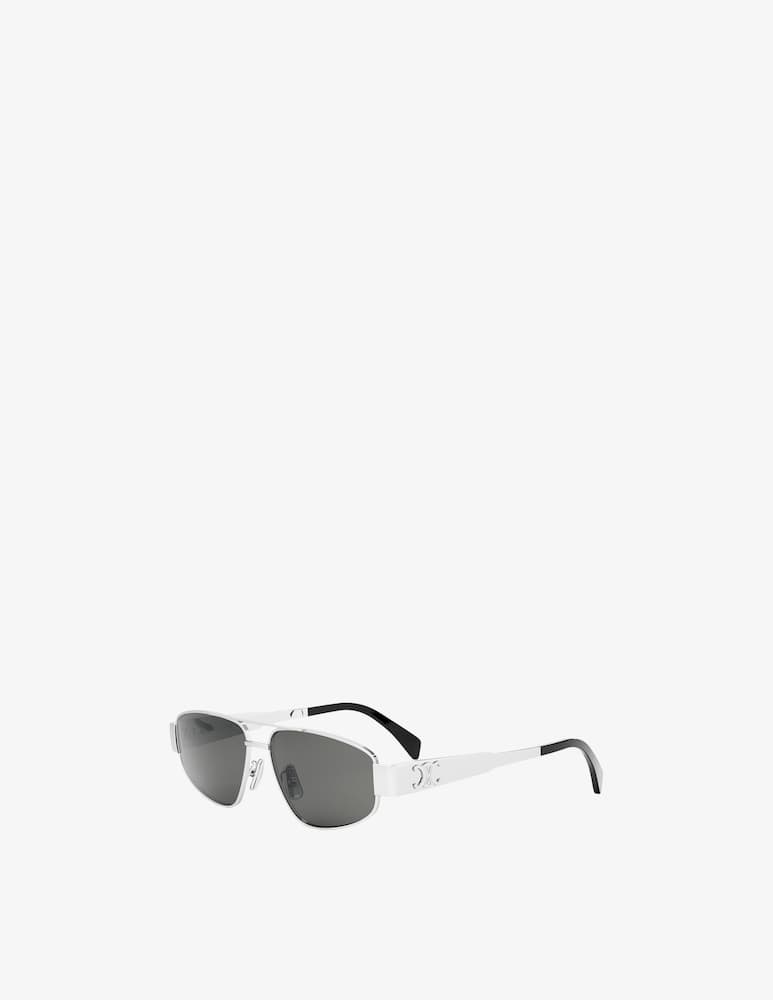 CELINE Metal Triomphe Silver Pilot Sunglasses - picture 2 CELINE Metal Triomphe Silver Pilot Sunglasses - picture 2