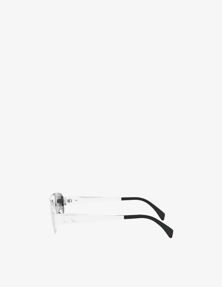 CELINE Metal Triomphe Silver Pilot Sunglasses - picture 3 CELINE Metal Triomphe Silver Pilot Sunglasses - picture 3