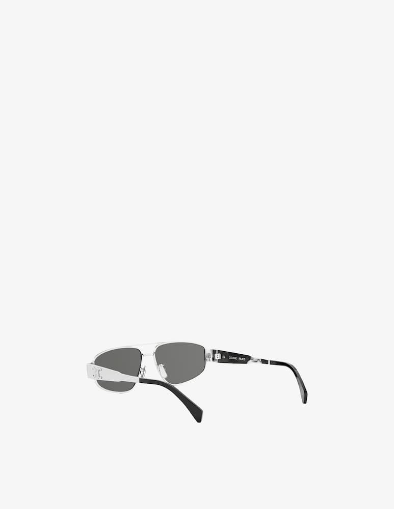 CELINE Metal Triomphe Silver Pilot Sunglasses - picture 4 CELINE Metal Triomphe Silver Pilot Sunglasses - picture 4