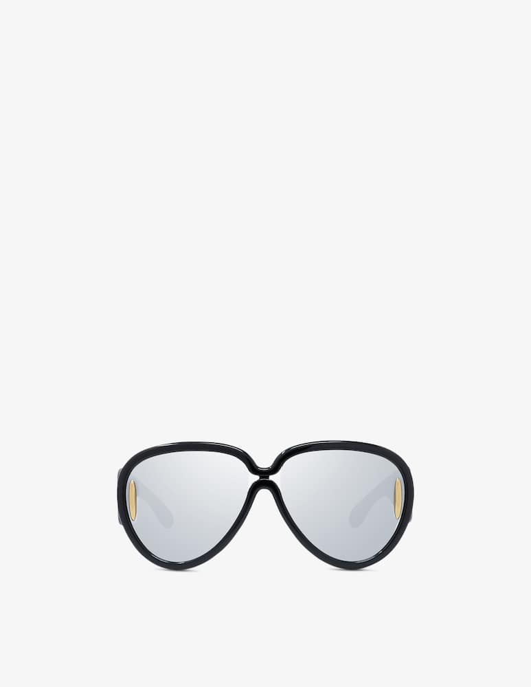 LOEWE Anagram Black Pilot Sunglasses - picture 2