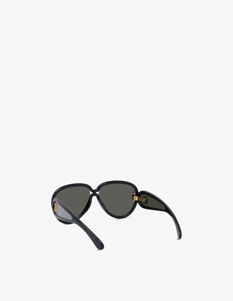 LOEWE Anagram Black Pilot Sunglasses - picture 4