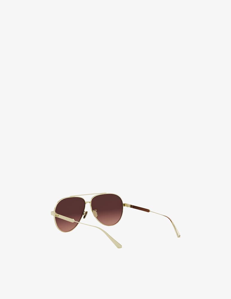 DIOR DiorCannage A1U Rose Pilot Occhiali da sole - immagine 3 DIOR DiorCannage A1U Rose Pilot Occhiali da sole - immagine 3
