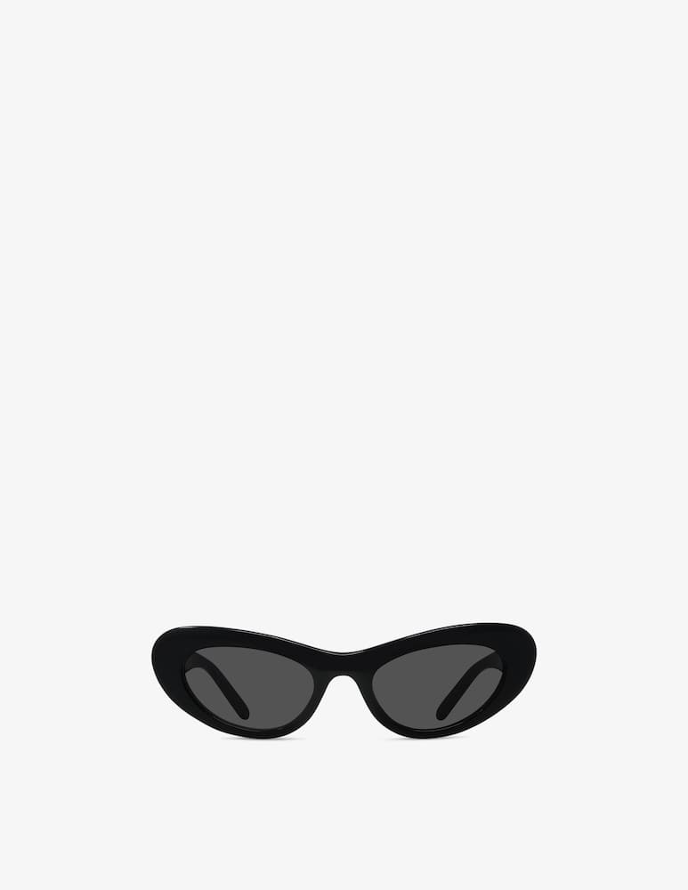 LOEWE Slim Black Oval Sunglasses - picture 2