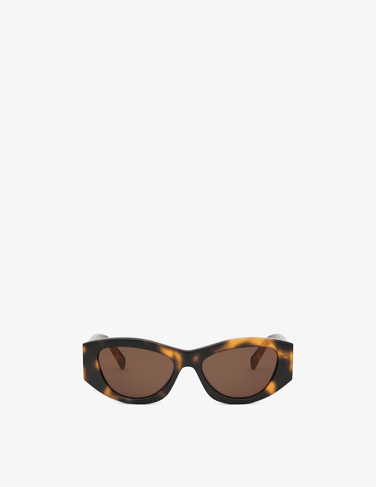 CELINE Triomphe Havana Geometric Occhiali da sole - immagine 2 CELINE Triomphe Havana Geometric Occhiali da sole - immagine 2