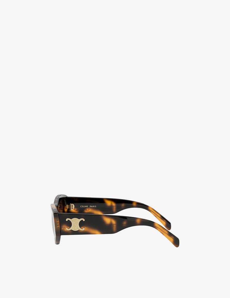 CELINE Triomphe Havana Geometric Occhiali da sole - immagine 3 CELINE Triomphe Havana Geometric Occhiali da sole - immagine 3
