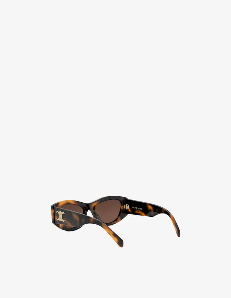 CELINE Triomphe Havana Geometric Occhiali da sole - immagine 4 CELINE Triomphe Havana Geometric Occhiali da sole - immagine 4