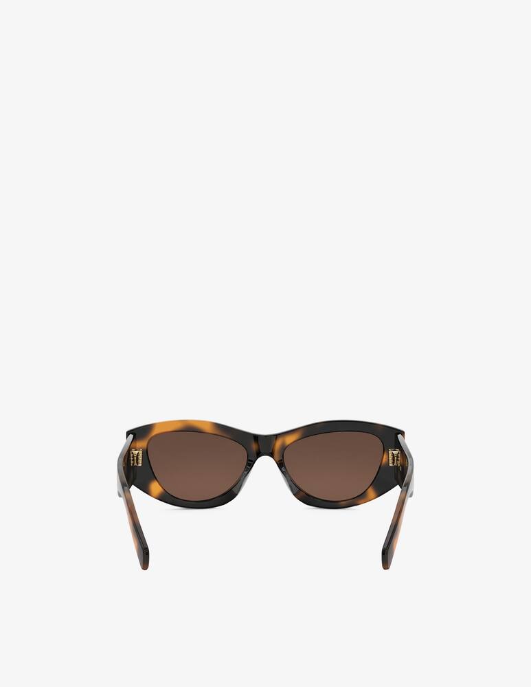 CELINE Triomphe Havana Geometric Occhiali da sole - immagine 5 CELINE Triomphe Havana Geometric Occhiali da sole - immagine 5