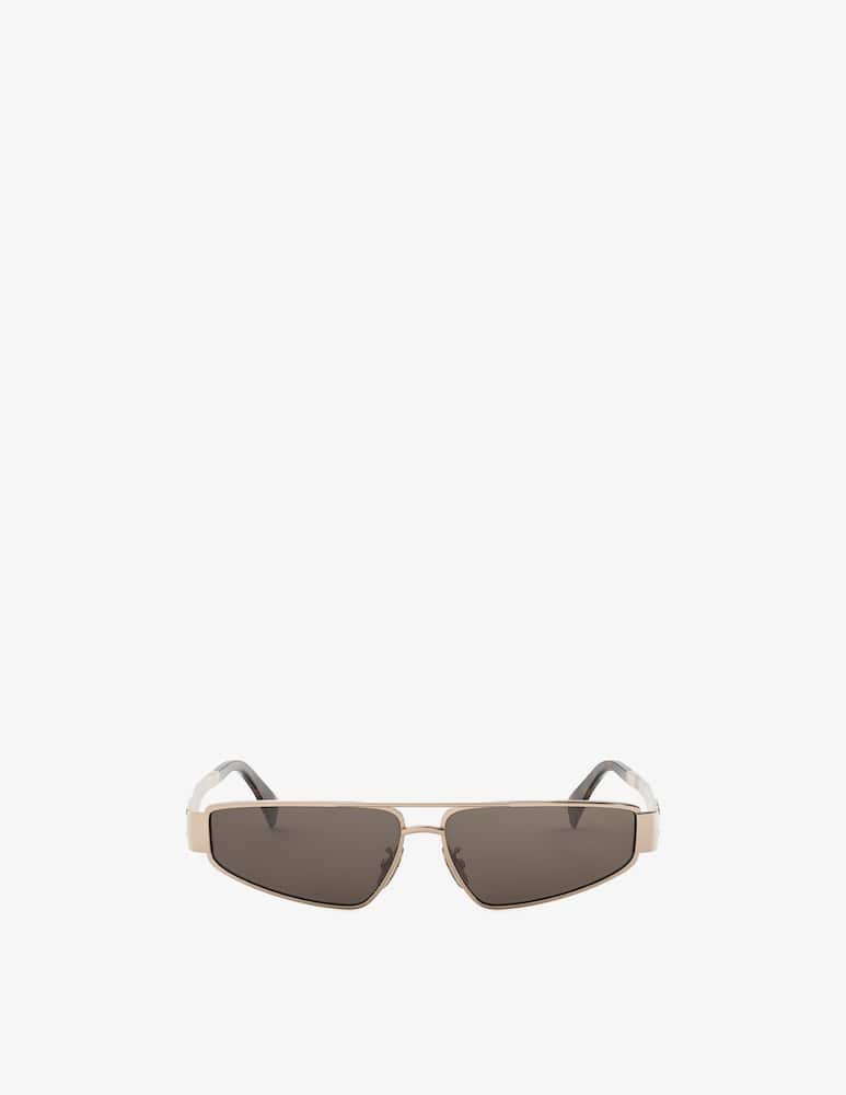 CELINE Metal Triomphe Gold Geometric Occhiali da sole - immagine 2 CELINE Metal Triomphe Gold Geometric Occhiali da sole - immagine 2